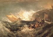 J.M.W. Turner, The Wreck of a transport ship
